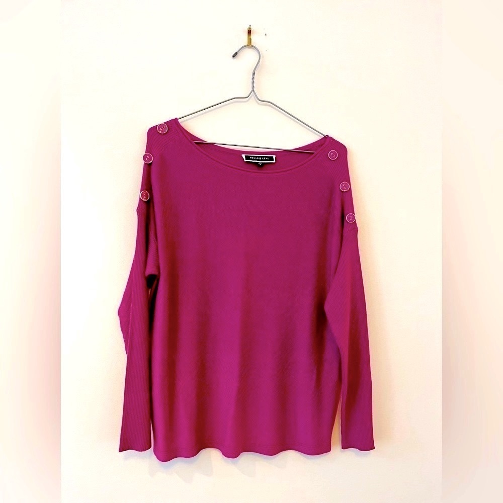 🩷🆕 NWOT Melanie Lyne Boatneck Top
